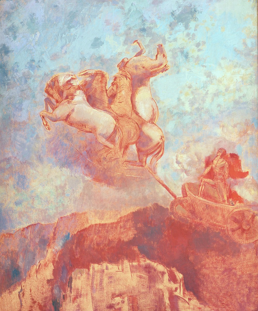 Vogn af Apollo, ca. 1908 af Odilon Redon