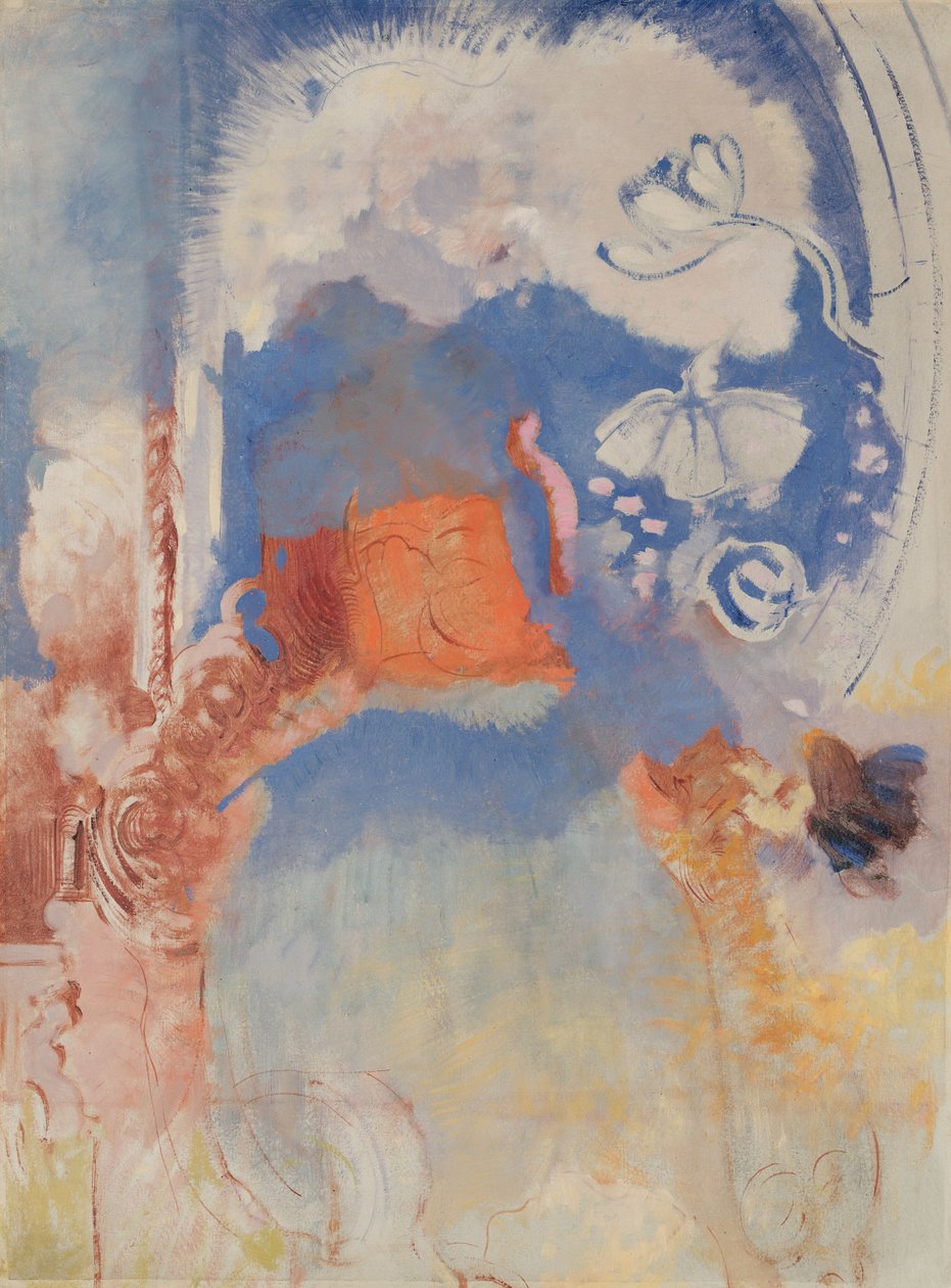 Sammensætning, ca.1900 af Odilon Redon