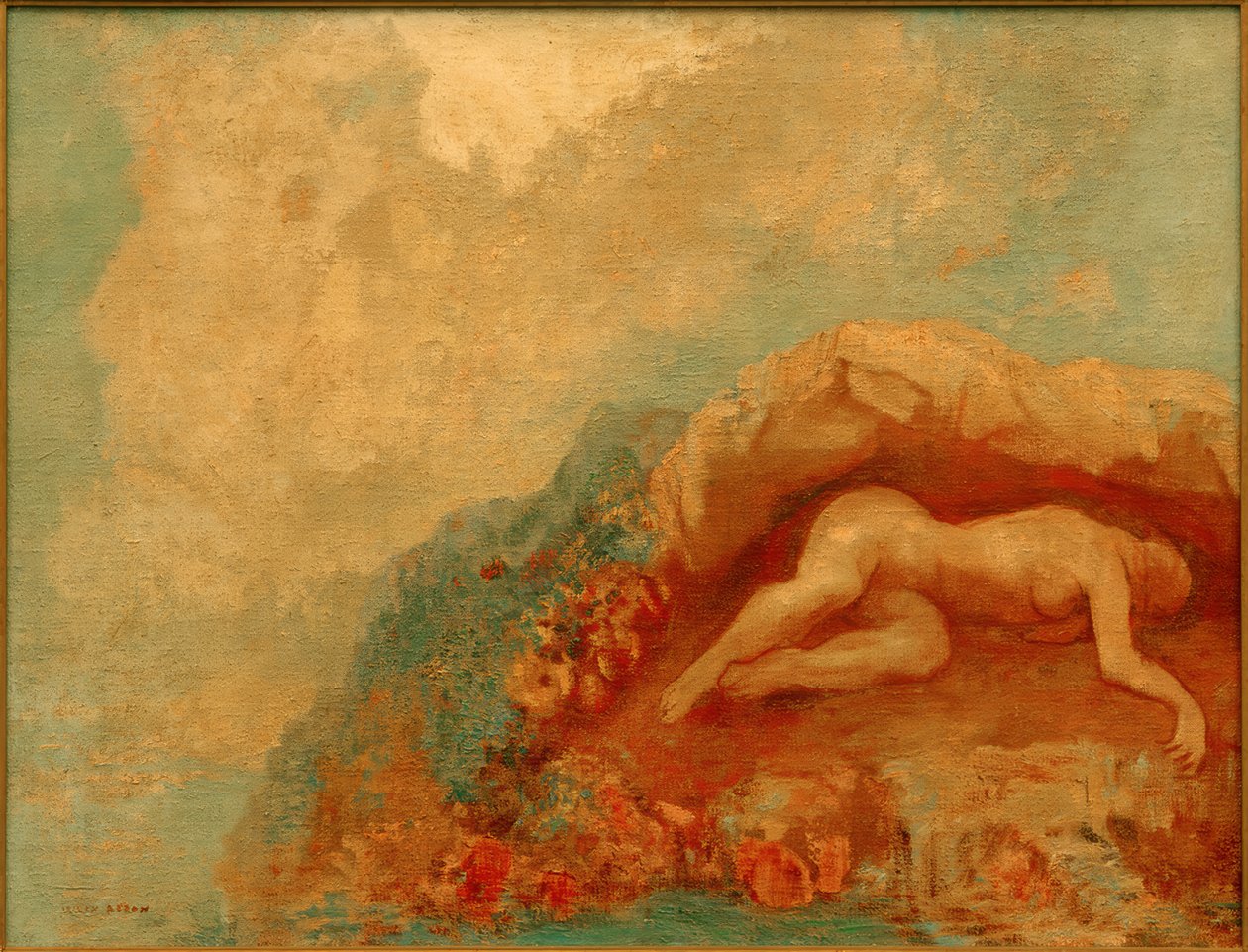 La Captive af Odilon Redon
