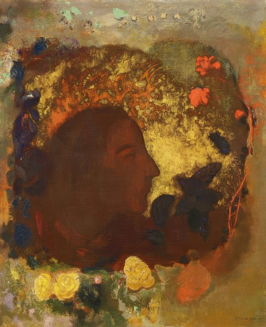 Paul Gauguin af Odilon Redon