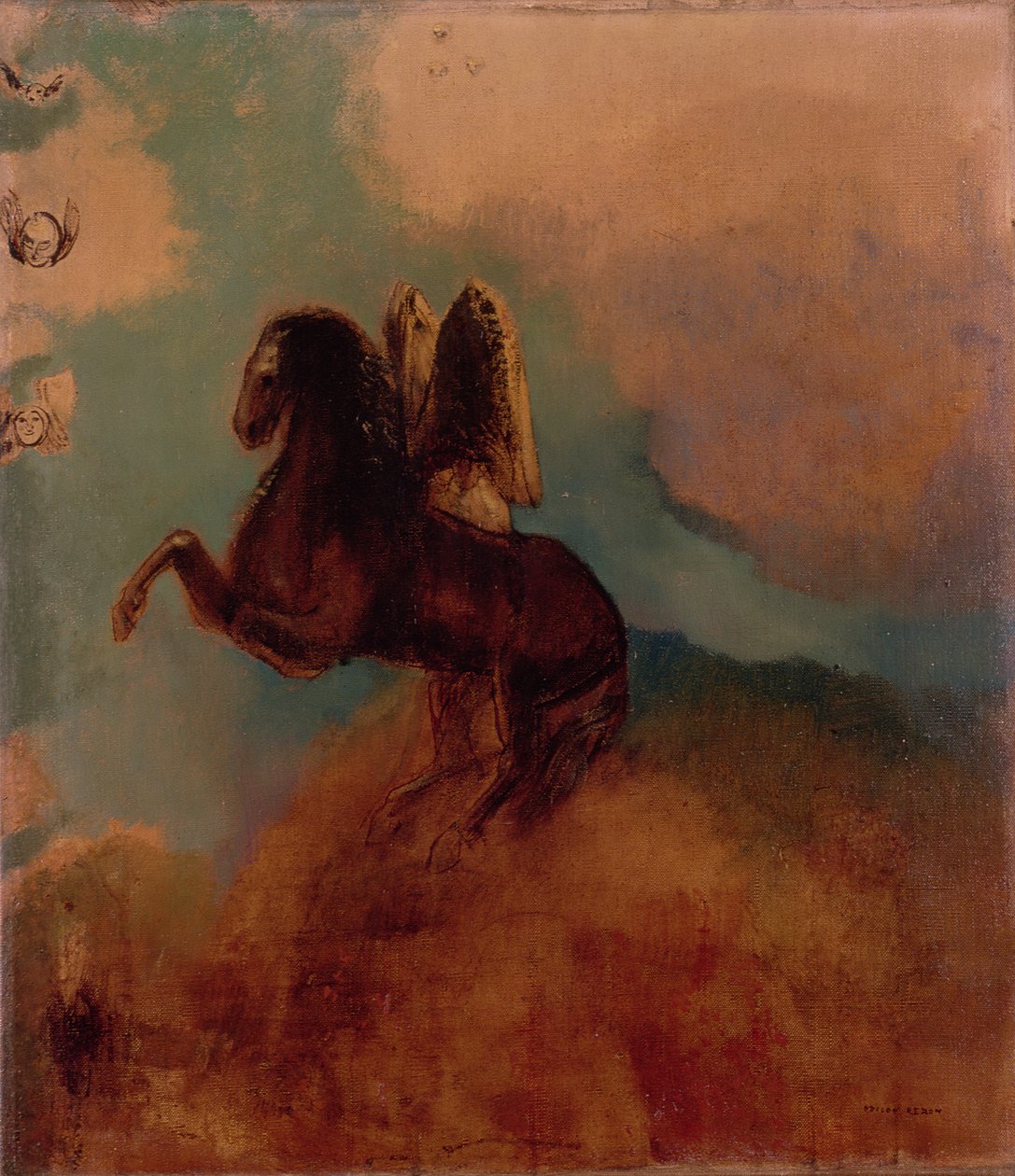 Pegasus, 1914 af Odilon Redon