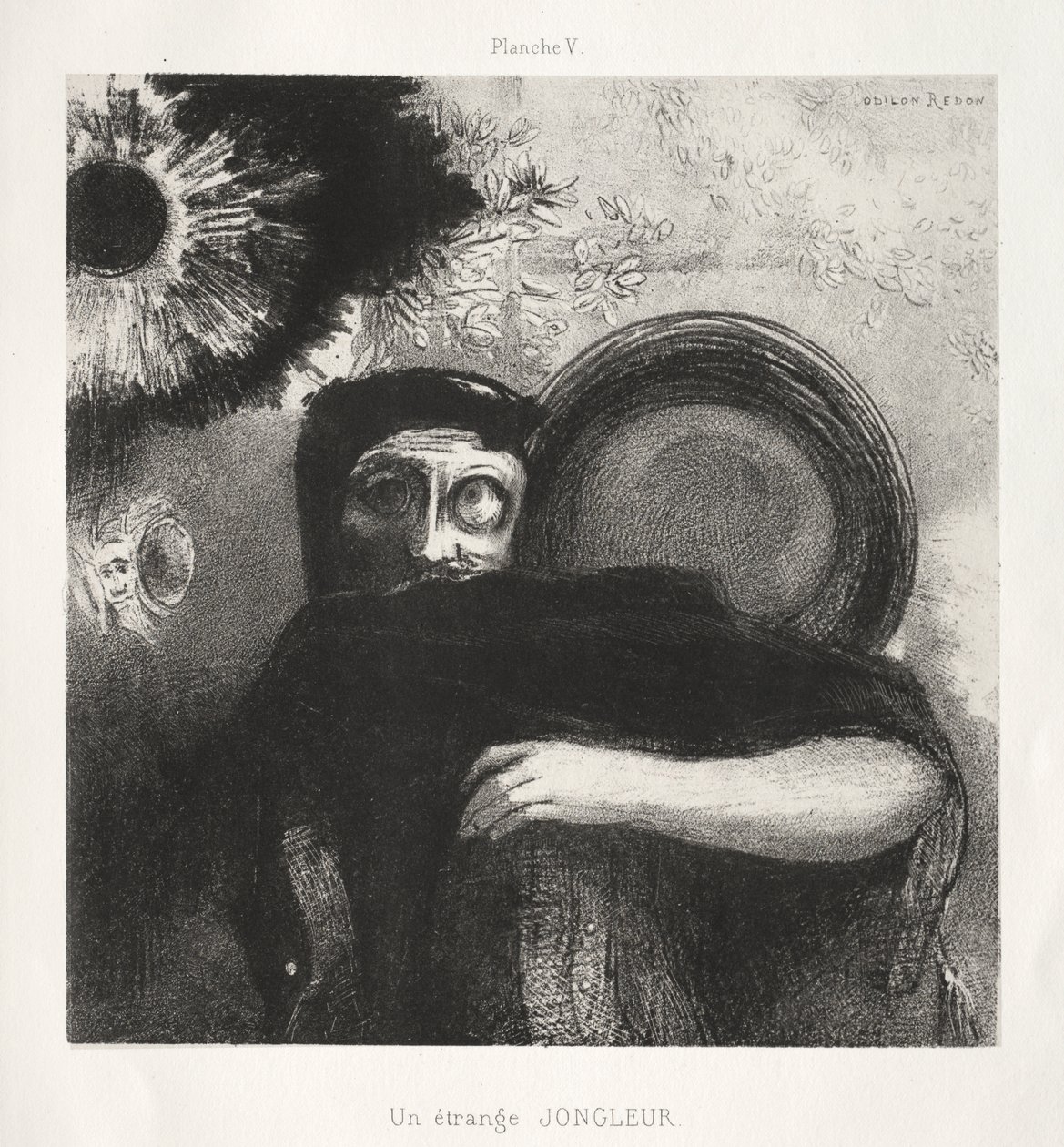 En mærkelig jonglør af Odilon Redon