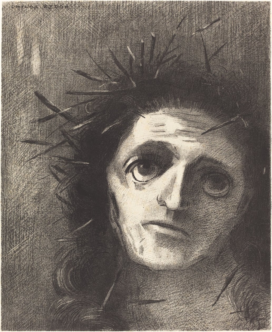 Kristus af Odilon Redon