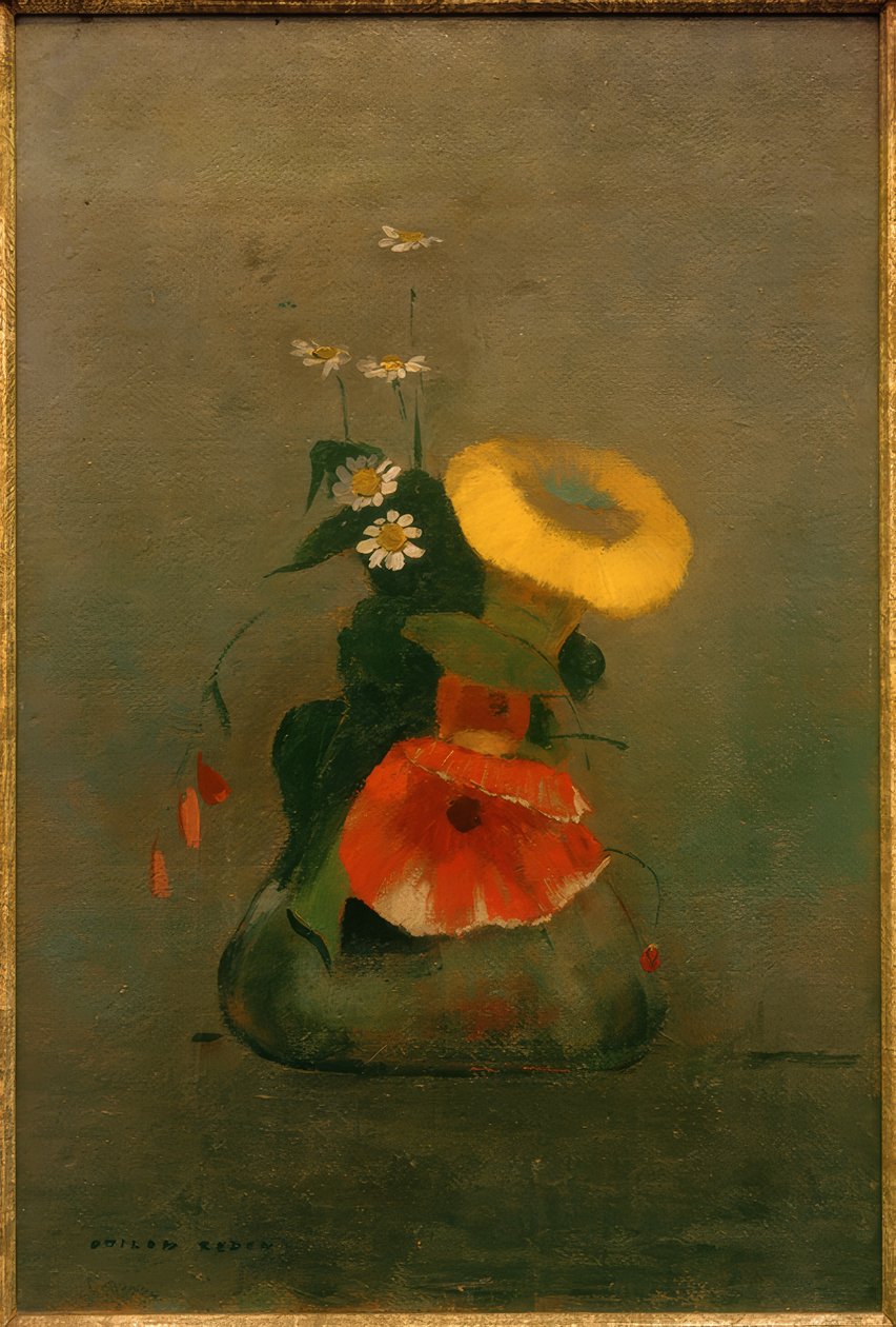 Valmuer af Odilon Redon