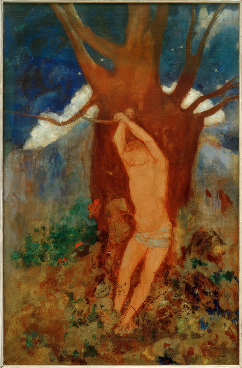 Sankt Sebastian af Odilon Redon