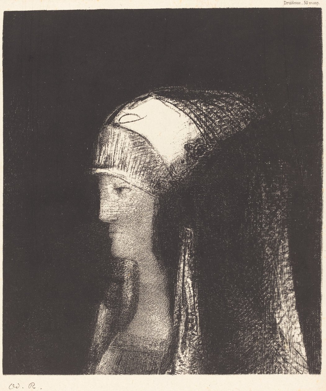 Druidesse af Odilon Redon