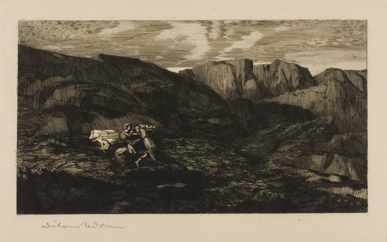 Frygt af Odilon Redon