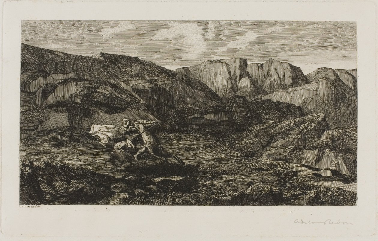 Frygt af Odilon Redon