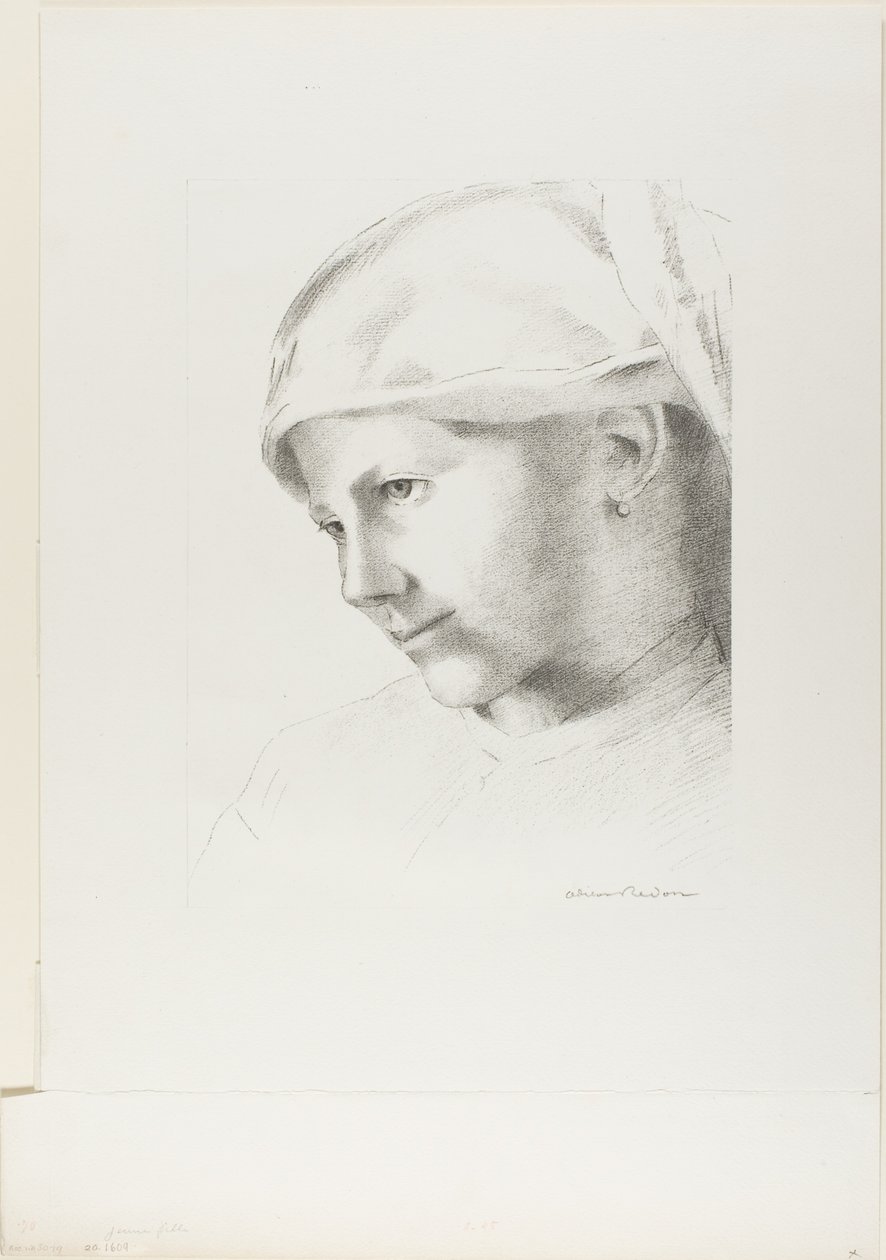 Pige af Odilon Redon