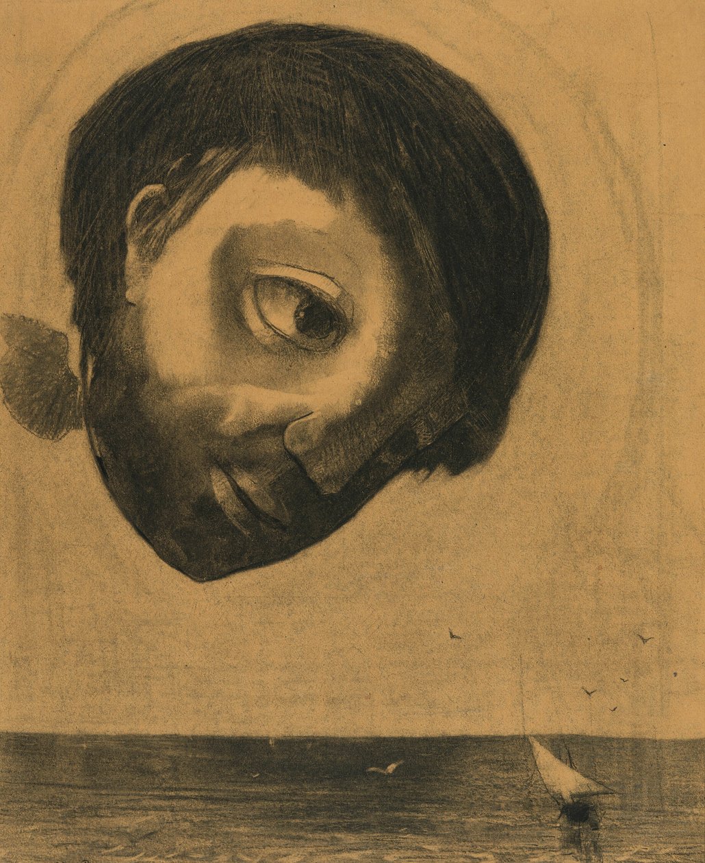 Vandets skytsånd af Odilon Redon