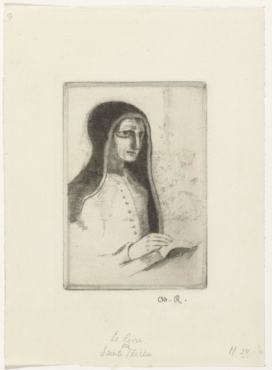 Det bog Bogen (Sainte-Thérèse) af Odilon Redon