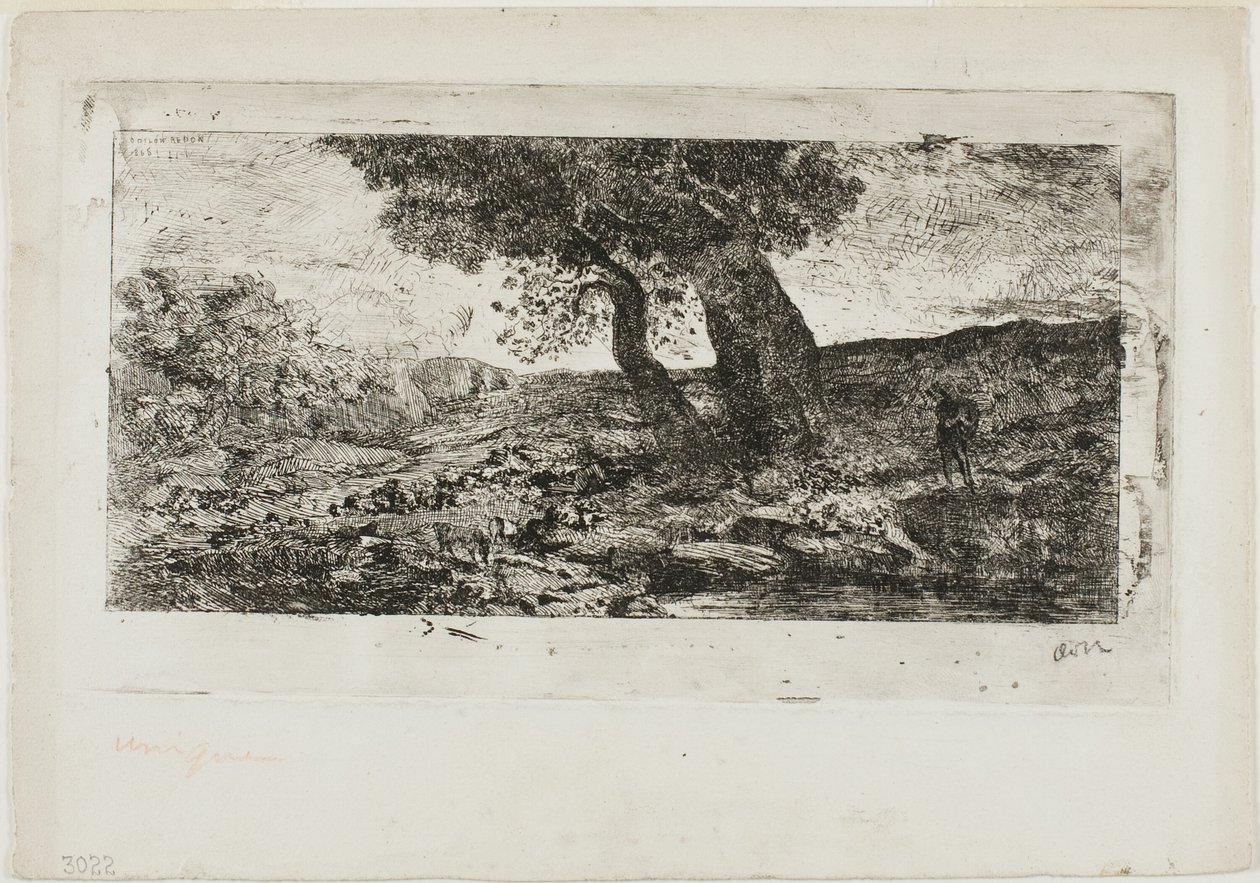 I Spanien af Odilon Redon