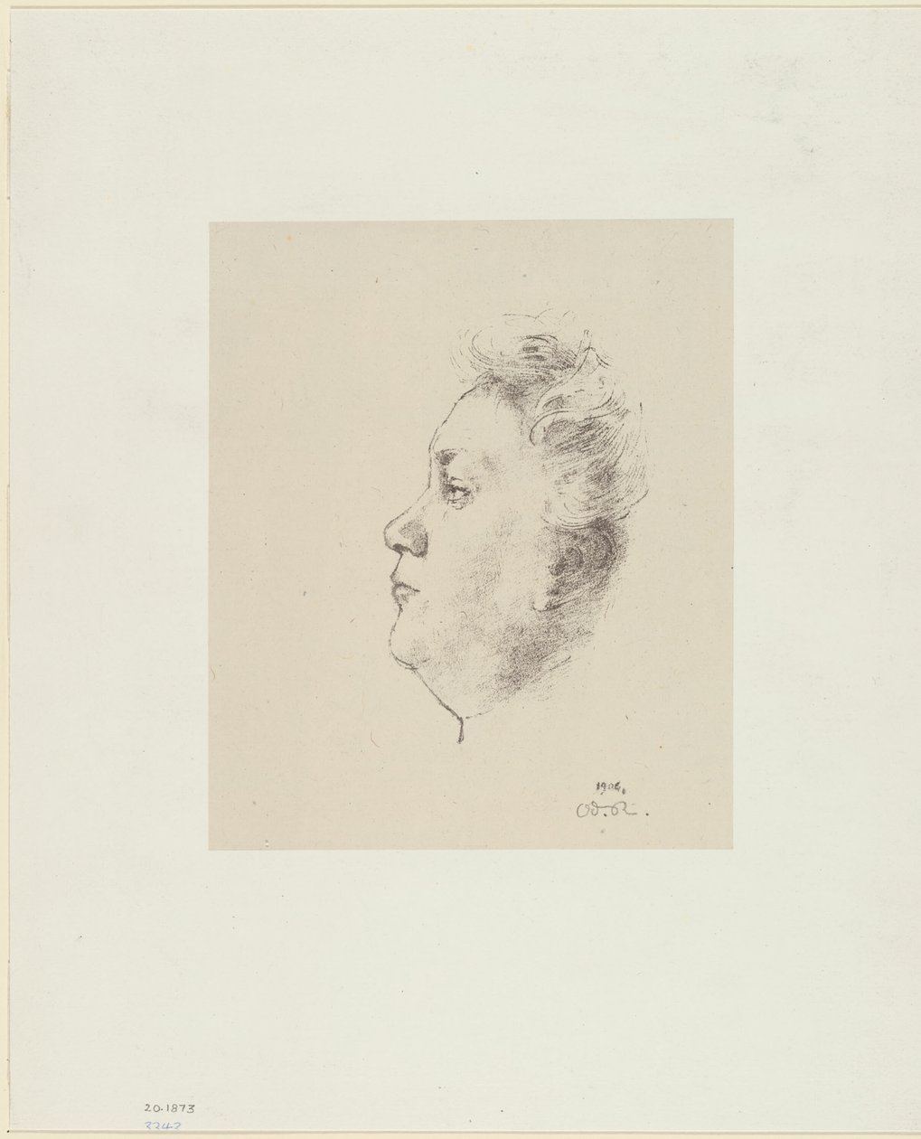 Juliette Dodu af Odilon Redon