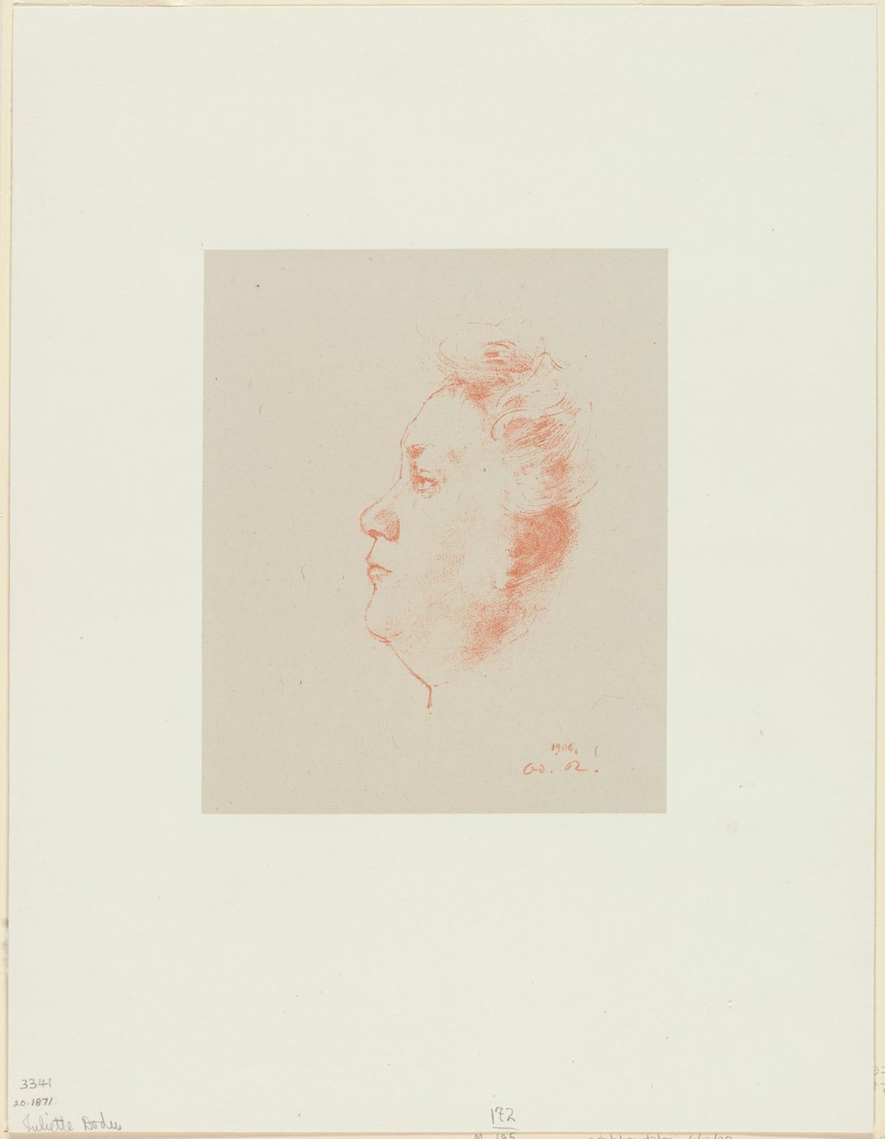 Juliette Dodu af Odilon Redon