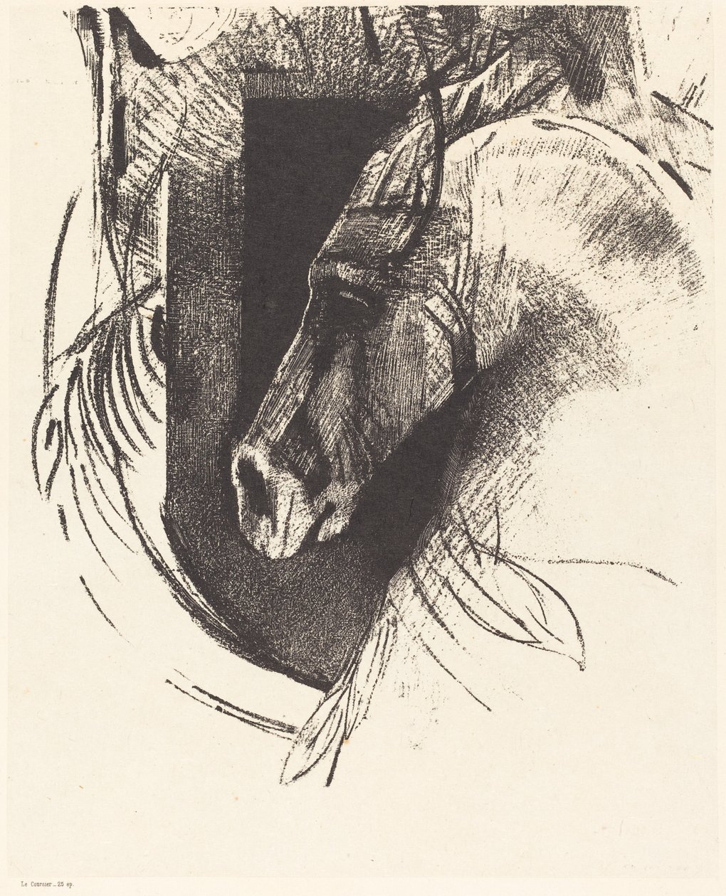 Kureren (væddeløbshesten) af Odilon Redon