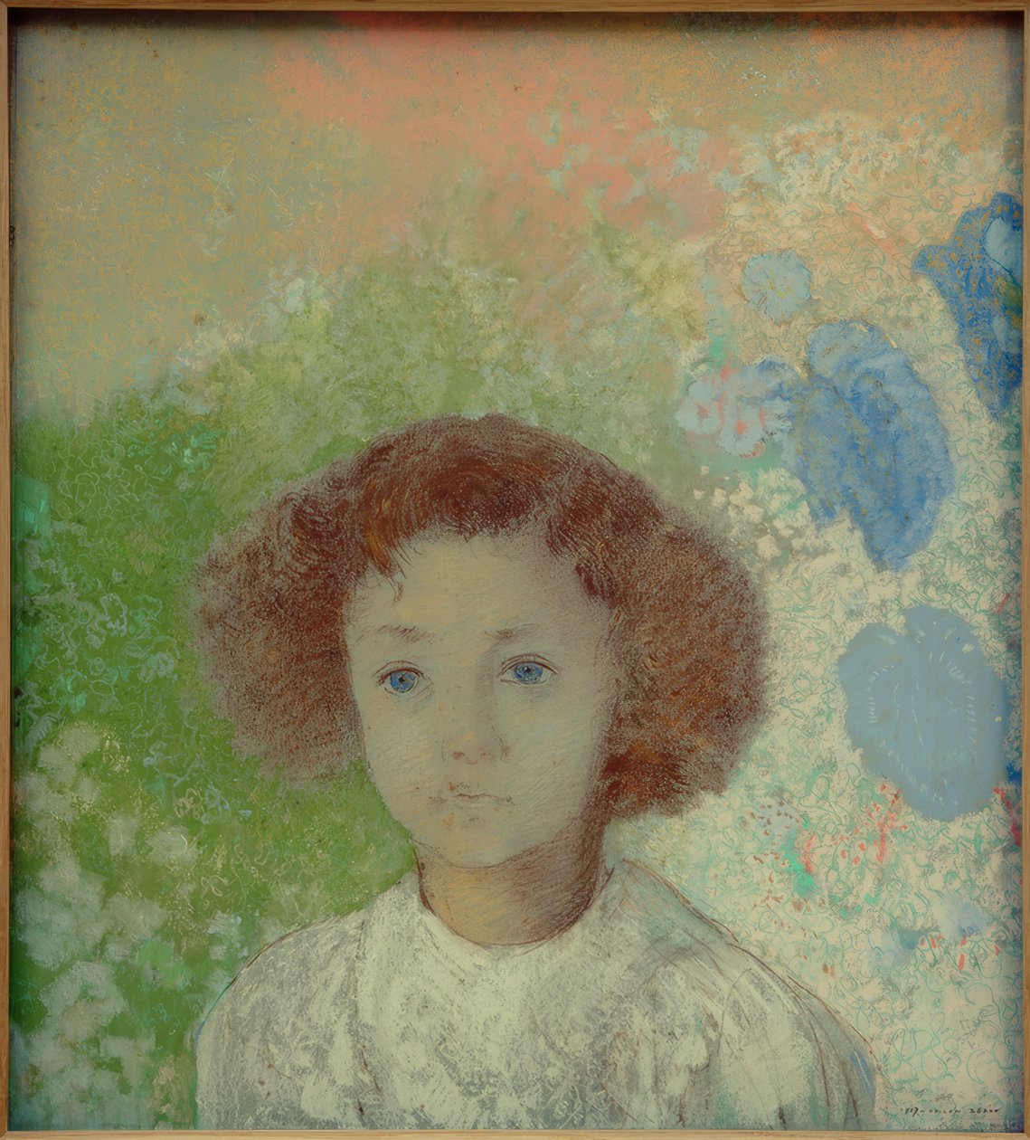 Mademoiselle de Gonet af Odilon Redon