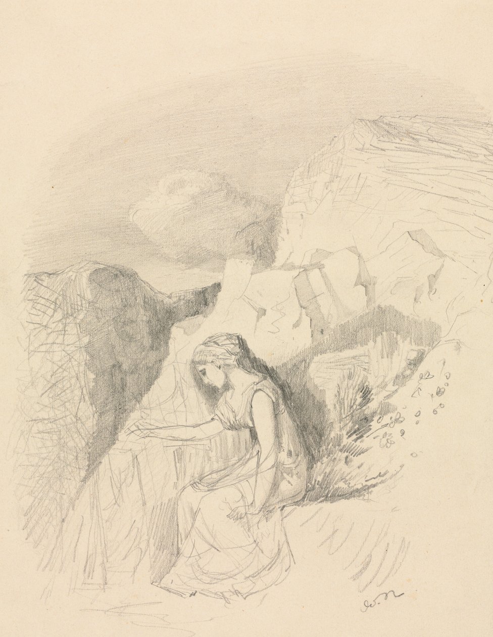 Melankoli af Odilon Redon