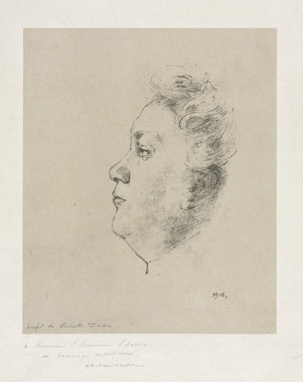 Frøken Juliette Dodu af Odilon Redon