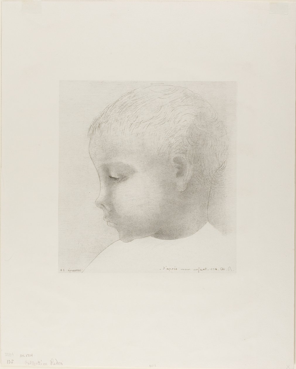 Mit barn af Odilon Redon