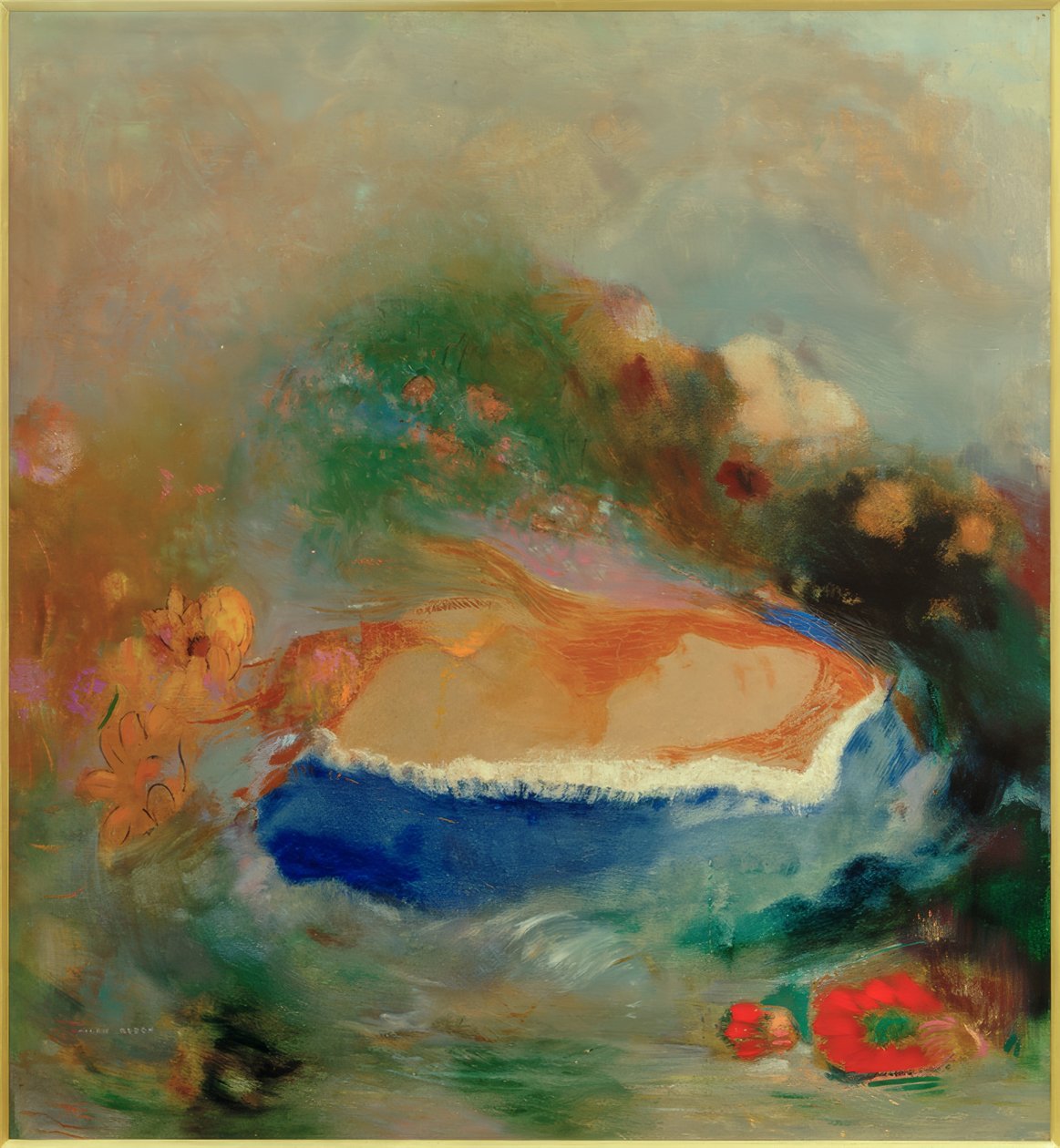 Ophelia af Odilon Redon