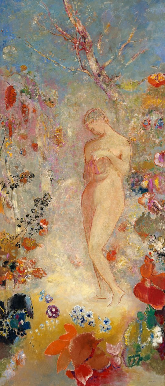 Pandora, ca. 1914 af Odilon Redon