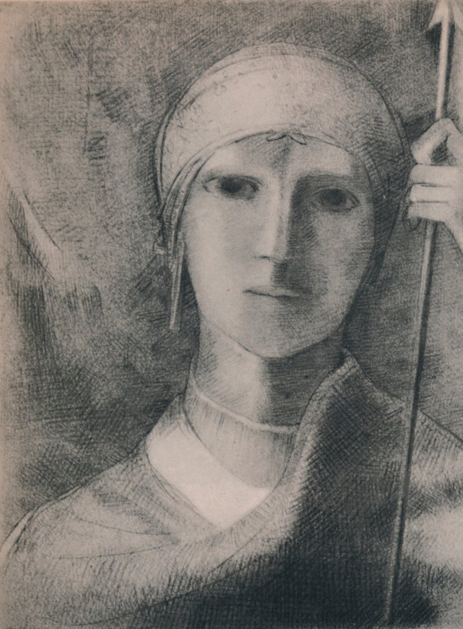 Parsifal, ca. 1891, 1946 af Odilon Redon