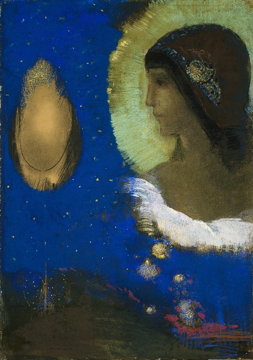 Sita, ca. 1893 af Odilon Redon