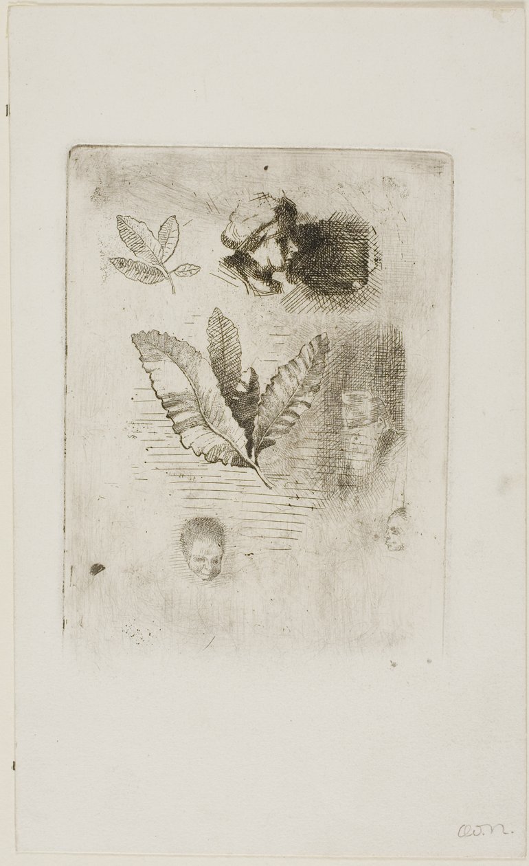 Skitser af Odilon Redon