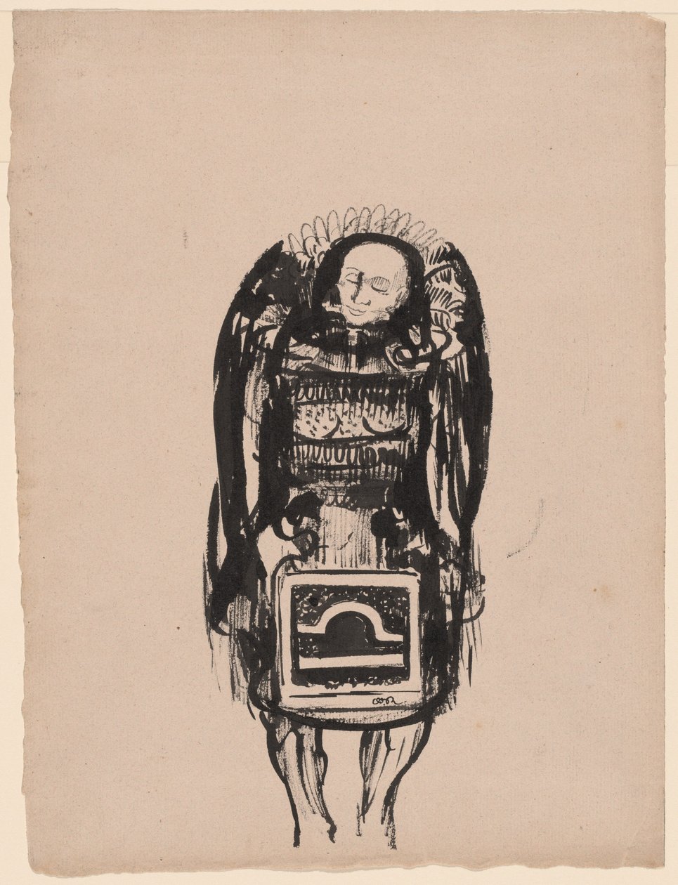Djævelen (Le Diable) af Odilon Redon
