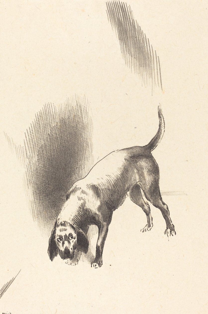 Hunden af Odilon Redon