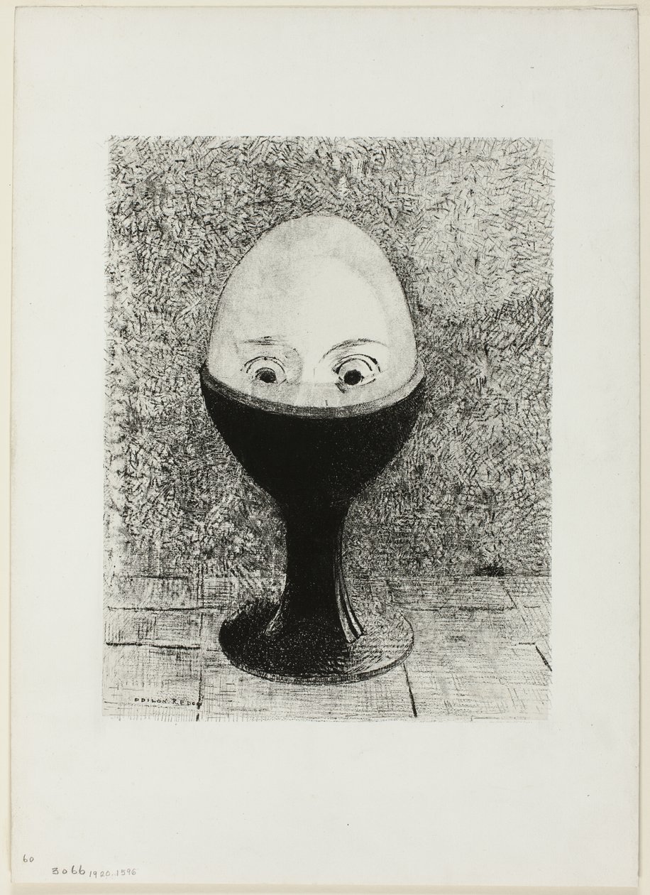 Ægget af Odilon Redon