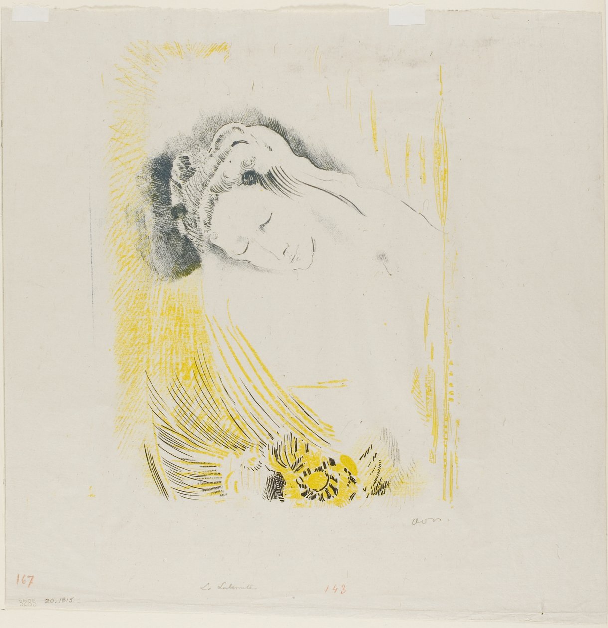 T i Sulami af Odilon Redon