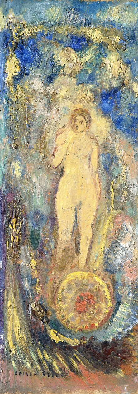 Lykkehjulet, af Odilon Redon