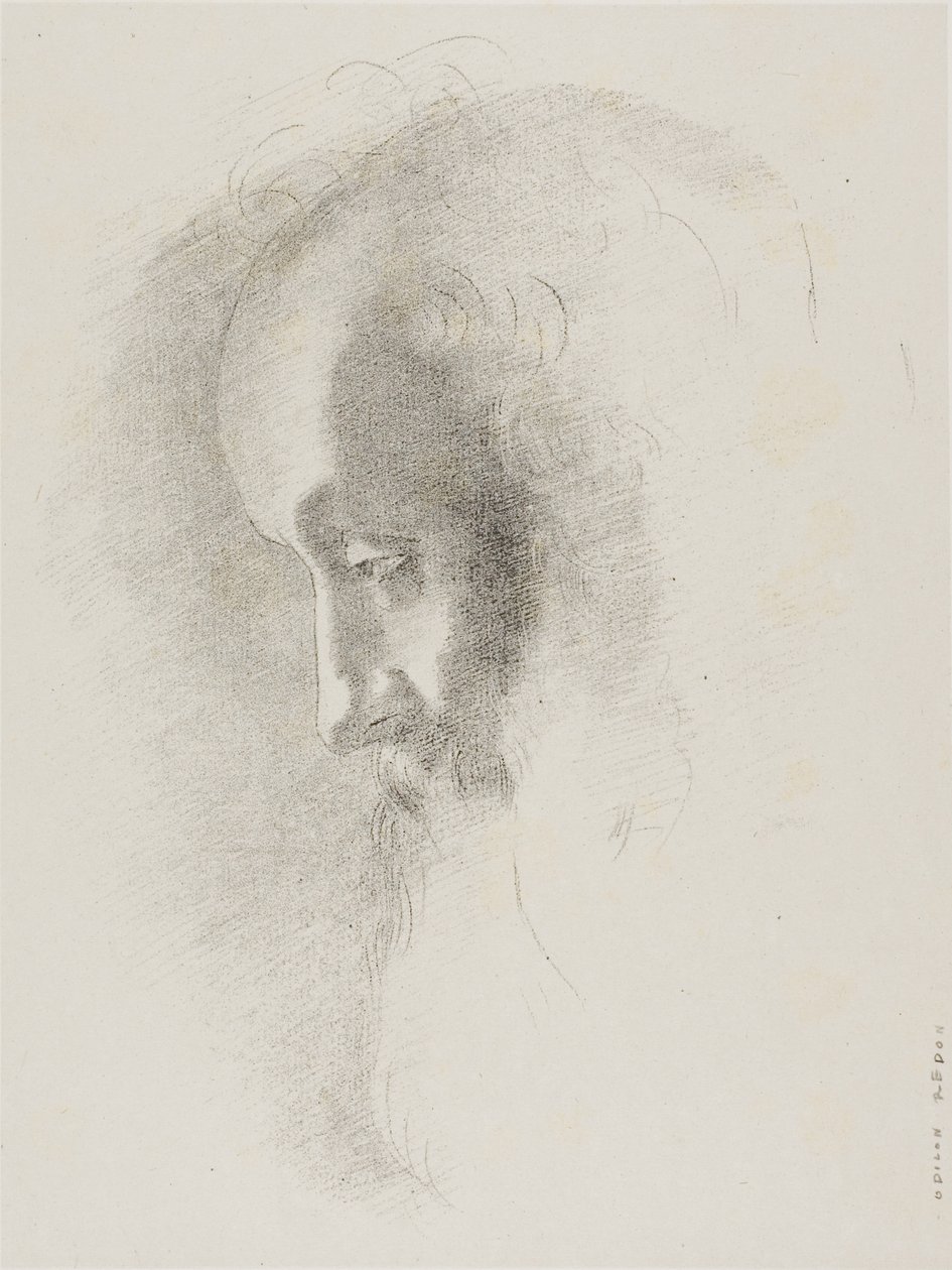 Til alderdom, plade 1 af 6 af Odilon Redon