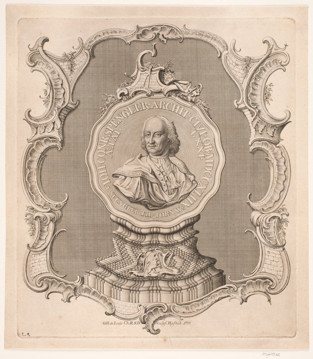 Johan Conrad Spengler af Odvardt Helmoldt de Lode