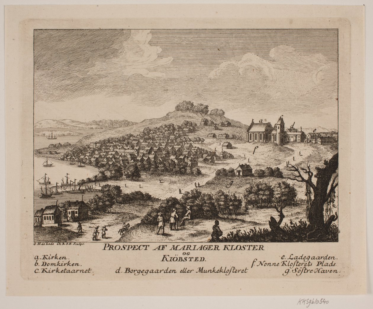 Mariager Kloster af Odvardt Helmoldt de Lode