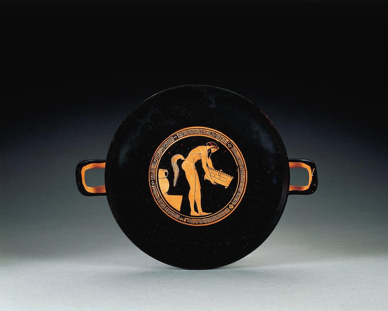 Attisk rødfiguret kylix, ca. 470 f.Kr af Oedipus Painter