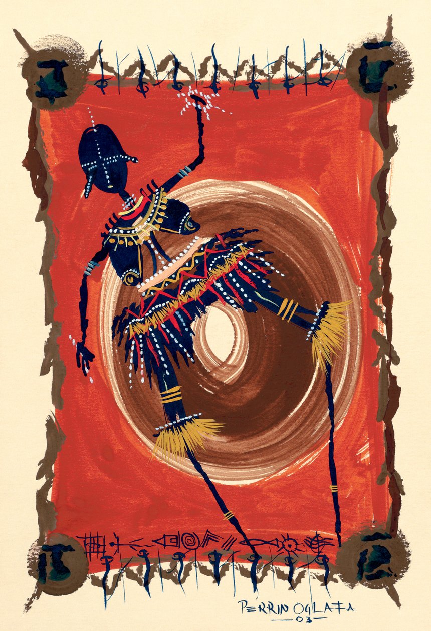 Stick Dance, 2003 af Oglafa Ebitari Perrin
