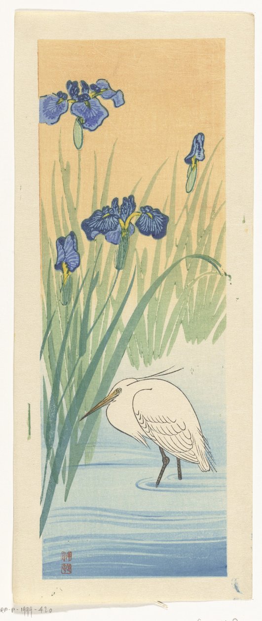 hejre af Ohara Koson