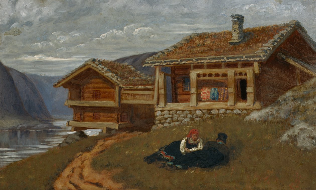 Fra Setesdalen af Olaf Isaachsen