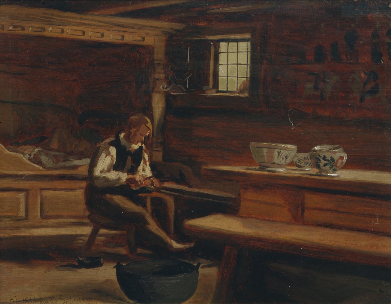 Setesdal Skomager af Olaf Isaachsen