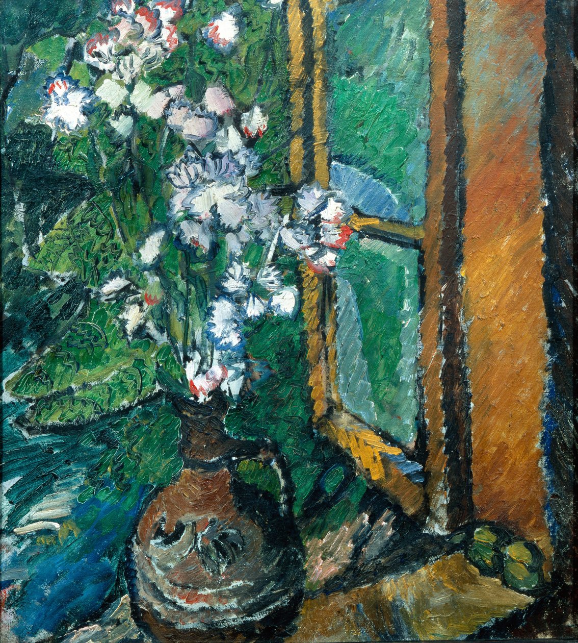 Kande med blomster af Olga Rozanova