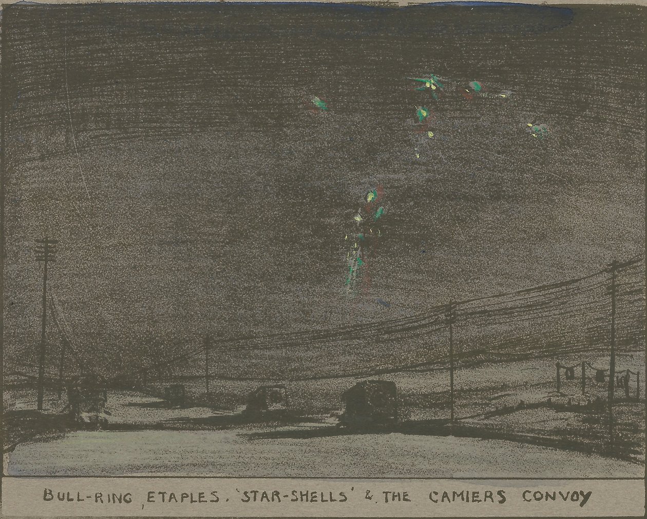 Tyrefægterarena, Etaples, Star-Shells & The Camiers Convoy af Olive Mudie Cooke