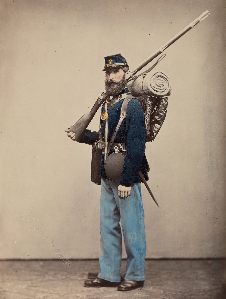 Træthed, Marching Order, 1866. af Oliver H. Willard.
