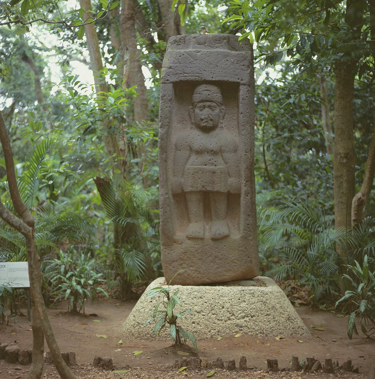 Stele 1, førklassisk tid af Olmec