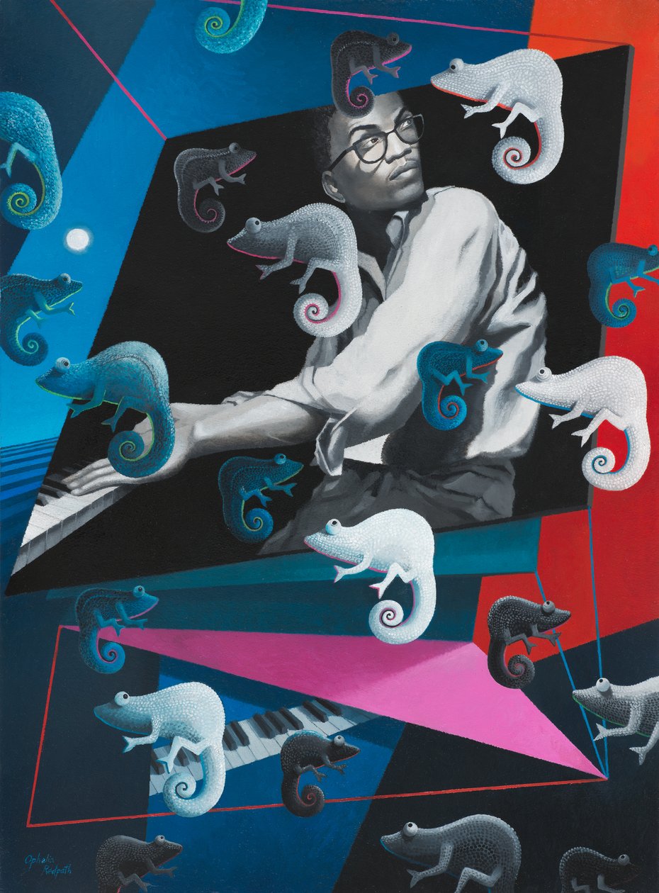 Kamæleon af Ophelia Redpath