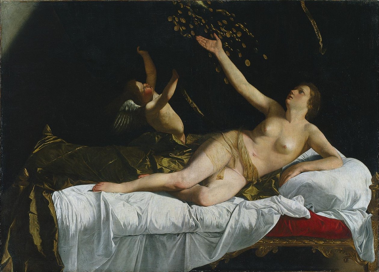 Danaë af Orazio Gentileschi