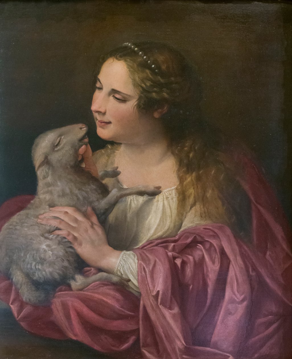 Sankt Agnes af Orazio Gentileschi