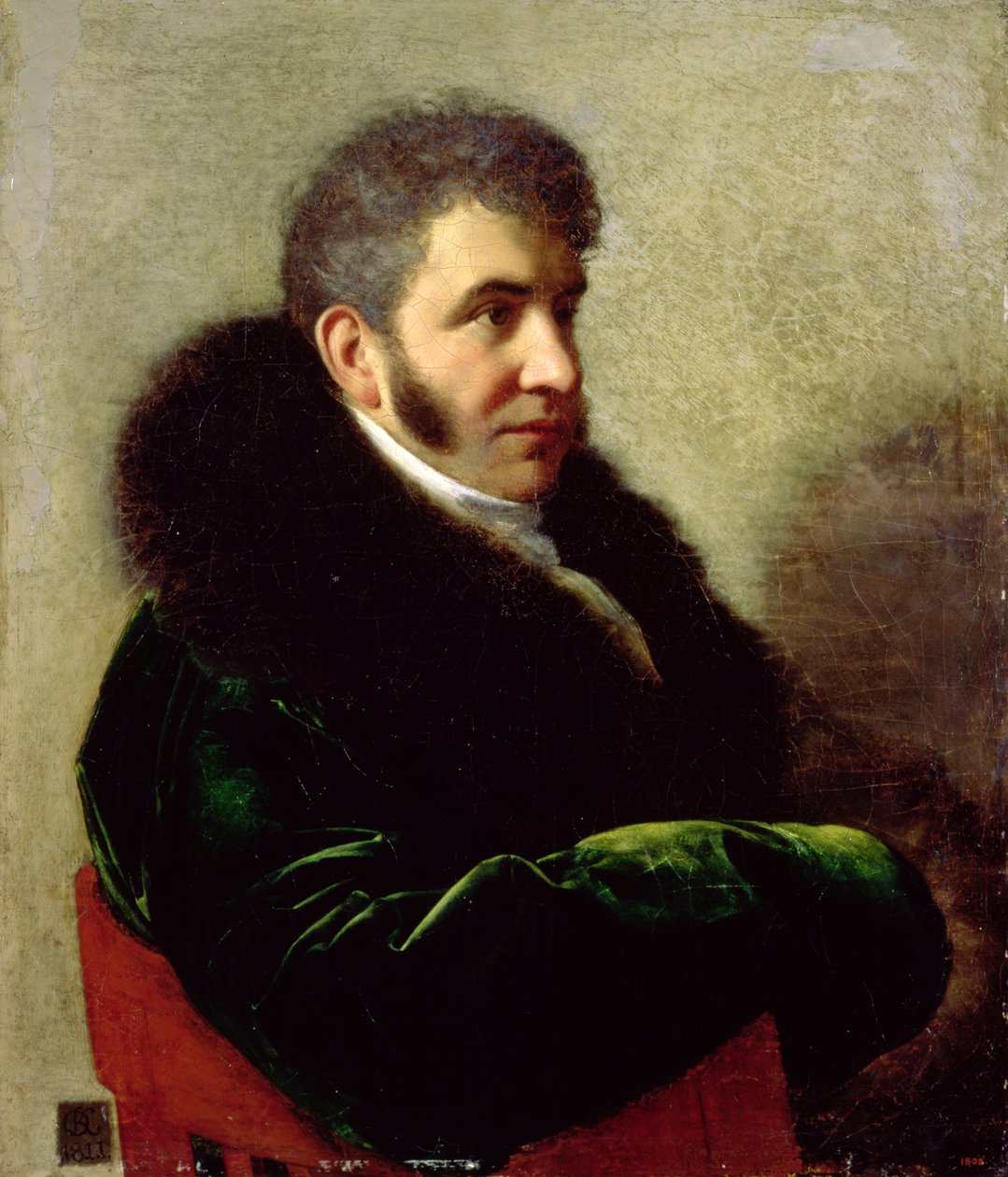 Portræt af Ivan Alexeevich Gagarin (1771-1832) 1811 af Orest Adamovich Kiprensky