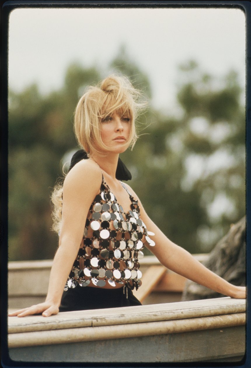 Sharon Tate portræt af Orlando Suero